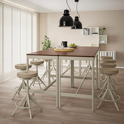 IDÅSEN - 桌子, 棕色/深灰色 | IKEA 線上購物 - PE794641_S3