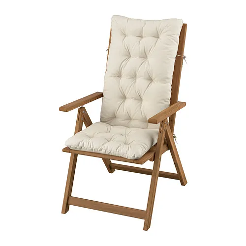 NÄMMARÖ - 戶外躺椅，淺棕色/Kuddarna淺灰米色 | IKEA 線上購物 - PE984434_S4