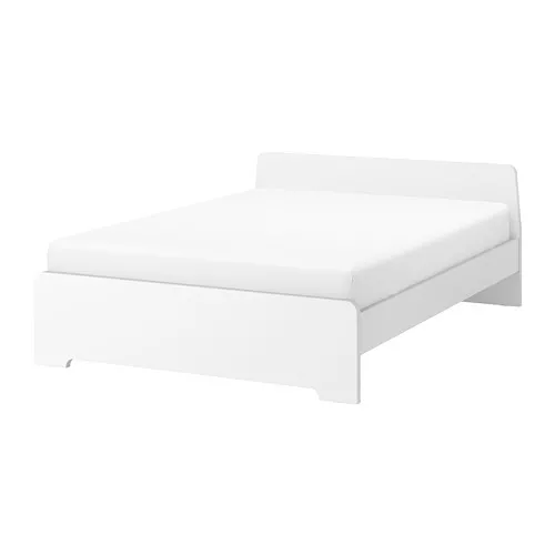 ASKVOLL - 床框, 白色/Lönset, 150x200 公分 | IKEA 線上購物 - PE698357_S4