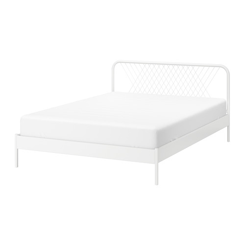 NESTTUN - 雙人床框, 白色, 附LÖNSET床底板條 | IKEA 線上購物 - PE698415_S4