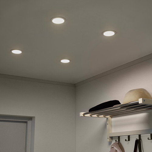 LAKENE - LED嵌入式聚光燈, 乳白色 | IKEA 線上購物 - PE635225_S4