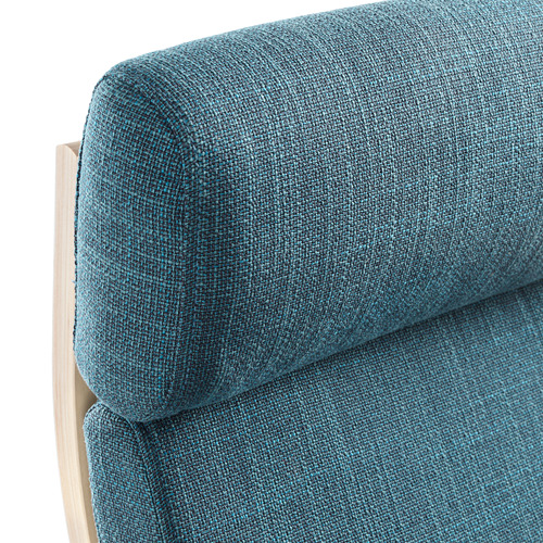 POÄNG - armchair, birch veneer/Hillared dark blue | IKEA Taiwan Online - PE628959_S4