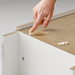 BILLY bookcase w height extension units