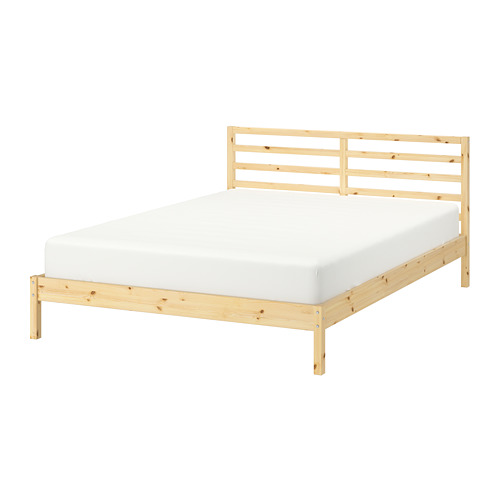 TARVA - 雙人床框, 松木, 附LURÖY床底板條 | IKEA 線上購物 - PE698421_S4
