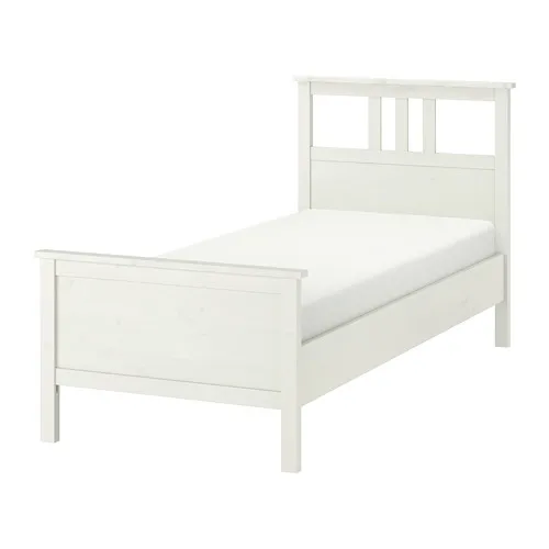 HEMNES - 床框, 染白色/Lönset, 90x200 公分 | IKEA 線上購物 - PE698429_S4