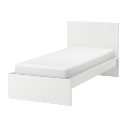 MALM - 單人床框, 白色, 附LURÖY床底板條 | IKEA 線上購物 - PE704551_S4