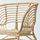 BUSKBO - 扶手椅, 籐製/Djupvik 白色 | IKEA 線上購物 - PE719534_S1