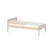 SNIGLAR - bed frame and guard rail, beech, 70x160 cm | IKEA Taiwan Online - PE698533_S2 