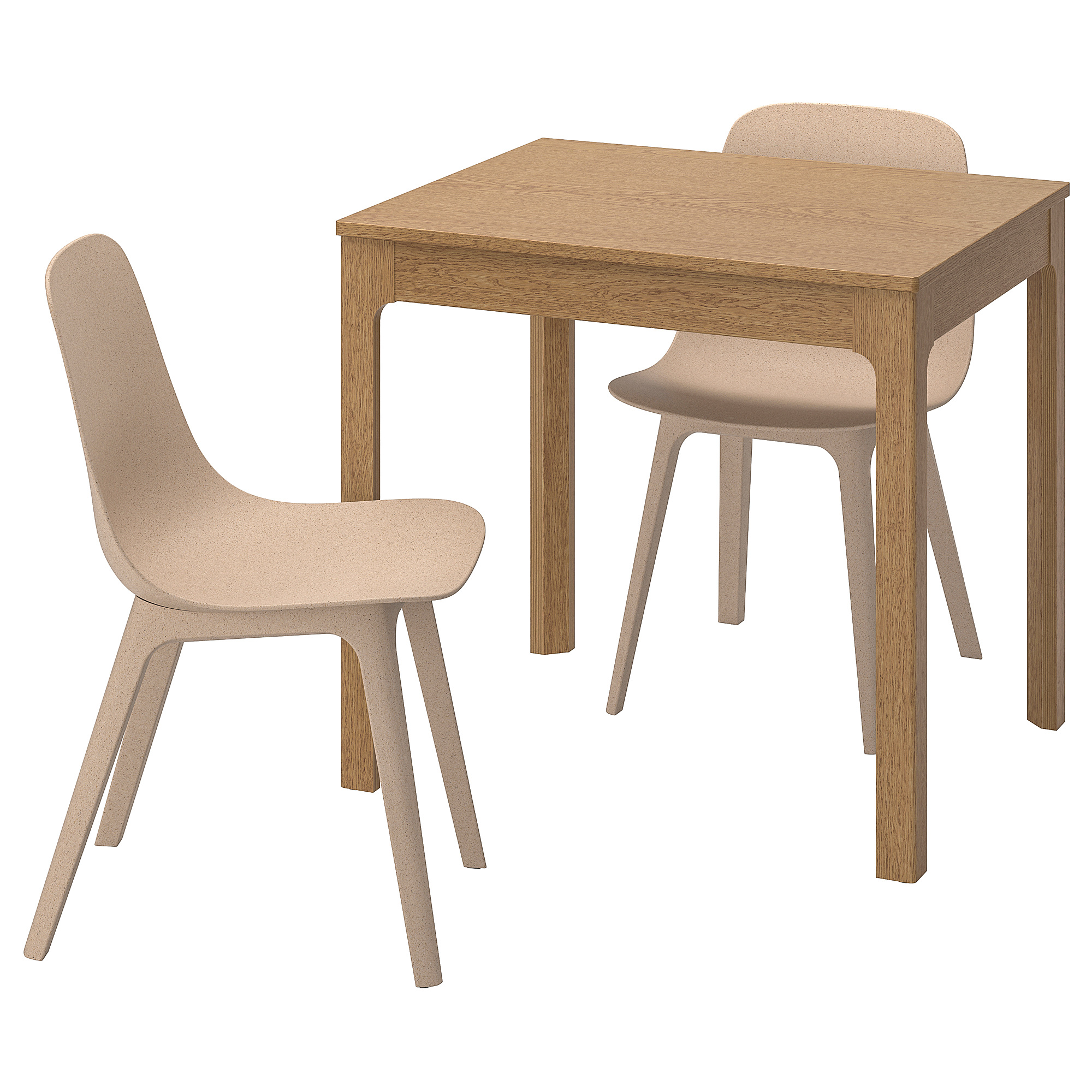 EKEDALEN/ODGER table and 2 chairs