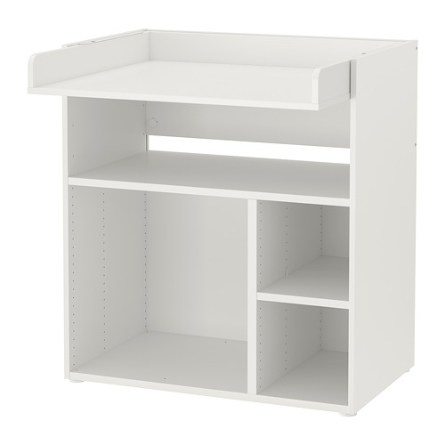 SMÅSTAD - 尿布更換桌/書桌, 白色 | IKEA 線上購物 - PE793827_S4
