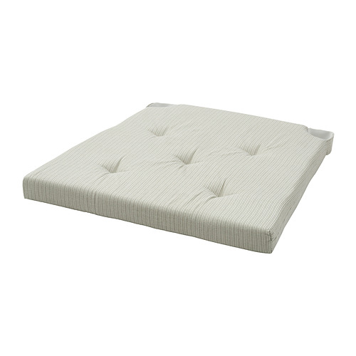 JUSTINA - chair pad, light green, 42/35x40x4 cm | IKEA Taiwan Online - PE918140_S4