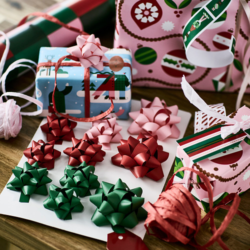 VINTERFINT gift bow, set of 12