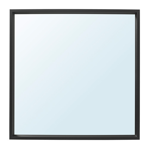 NISSEDAL - 鏡子, 黑色, 65x65 公分 | IKEA 線上購物 - PE698599_S4
