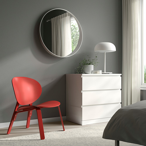 FRÖSET - 休閒椅, 紅色 實木貼皮, 橡木 | IKEA 線上購物 - PE793857_S4
