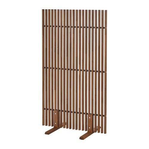 NÄMMARÖ - privacy screen, light brown stained indoor /outdoor, 140x80x50 cm | IKEA Taiwan Online - PE879763_S4