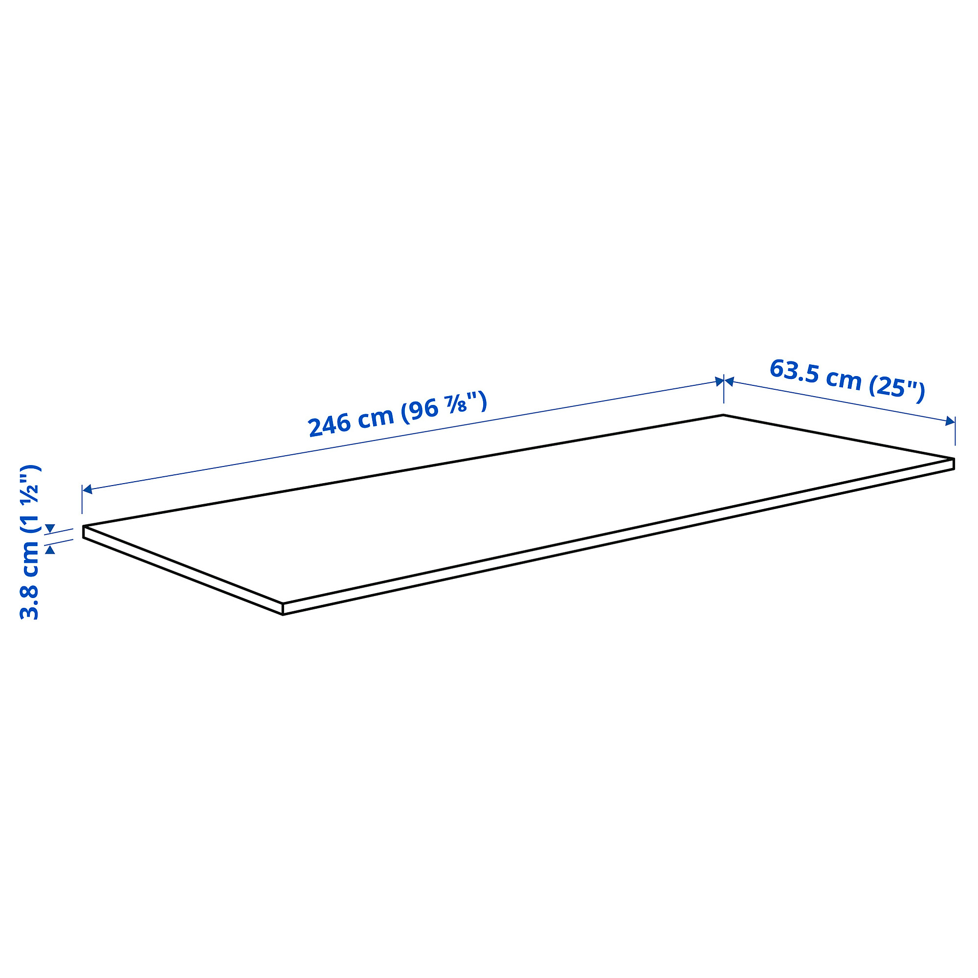 SÄLJAN worktop