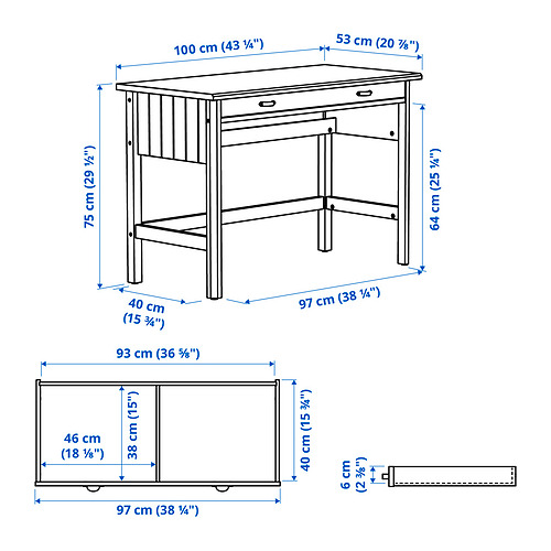 BRYTNING desk