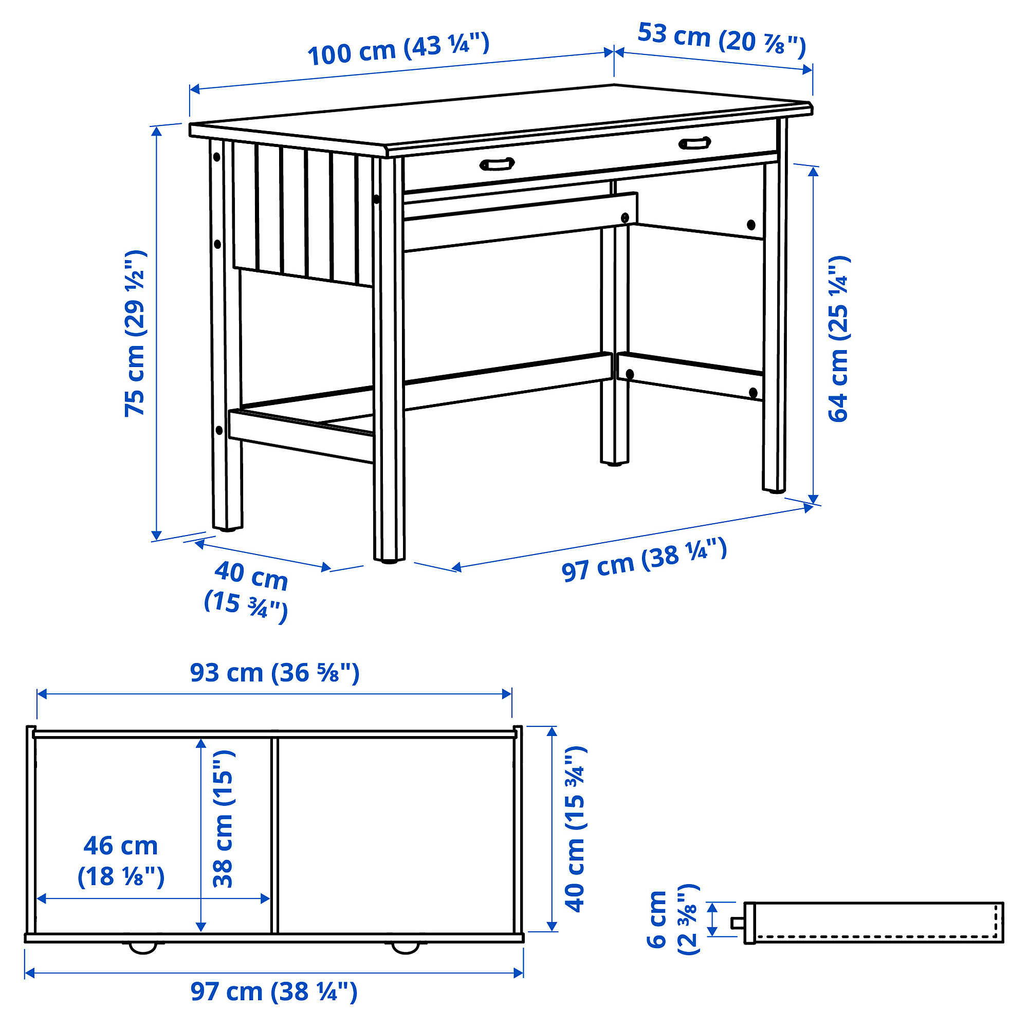 BRYTNING desk
