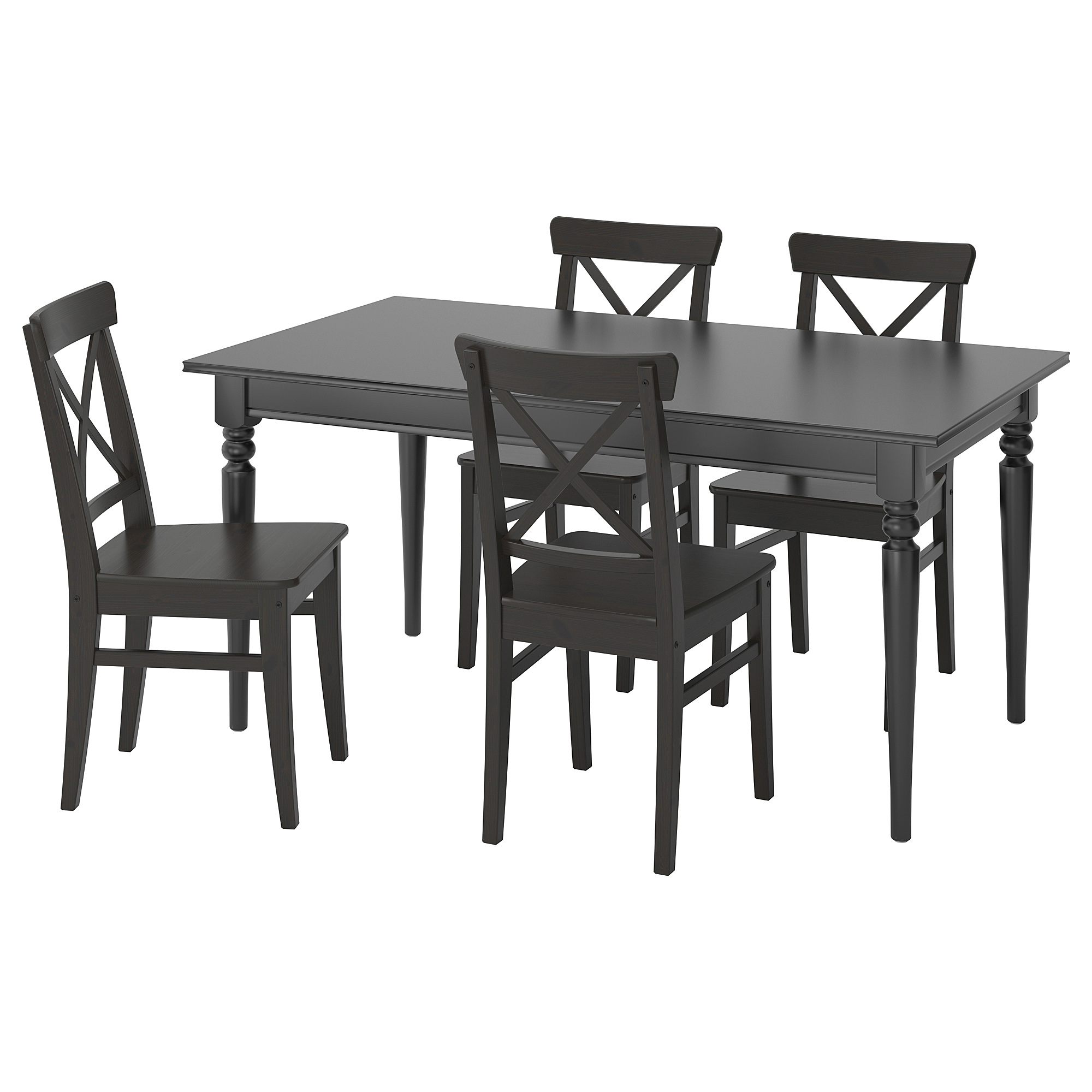 INGATORP/INGOLF table and 4 chairs