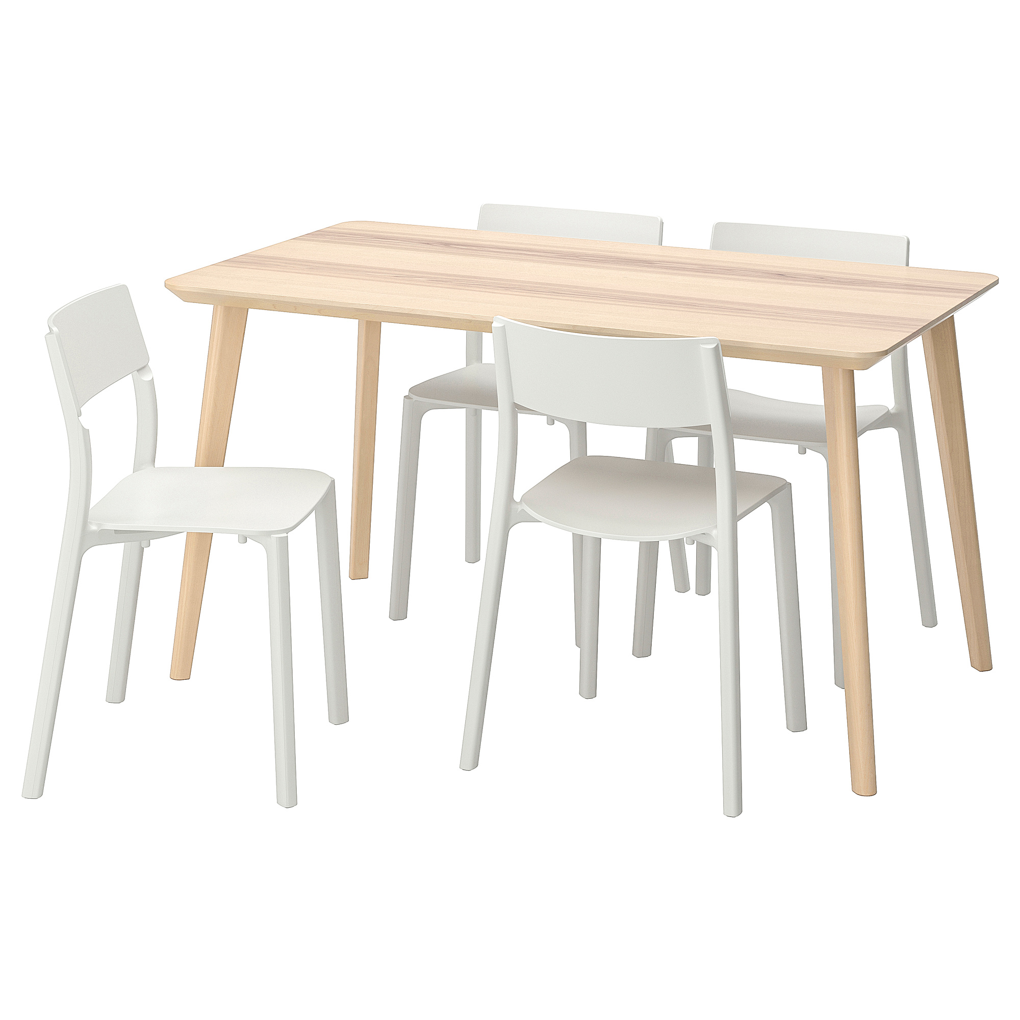 LISABO/JANINGE 餐桌附4張餐椅