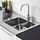 OLOFSJÖN - worktop with 1 integrated sink, stainless steel | IKEA Taiwan Online - PE839398_S1