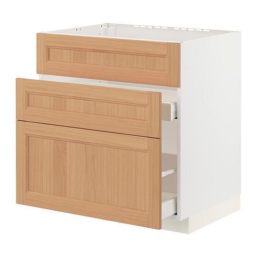 METOD/MAXIMERA base cab f sink+3 fronts/2 drawers