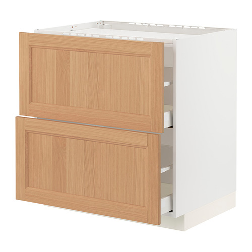 METOD/MAXIMERA base cab f hob/2 fronts/2 drawers