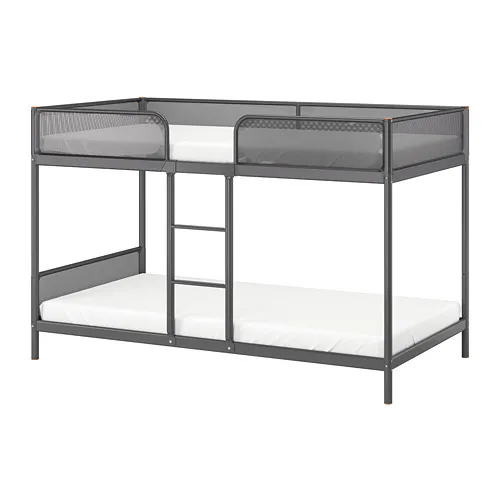 TUFFING - 上下舖床框, 深灰色, 90x200 公分 | IKEA 線上購物 - PE698660_S4