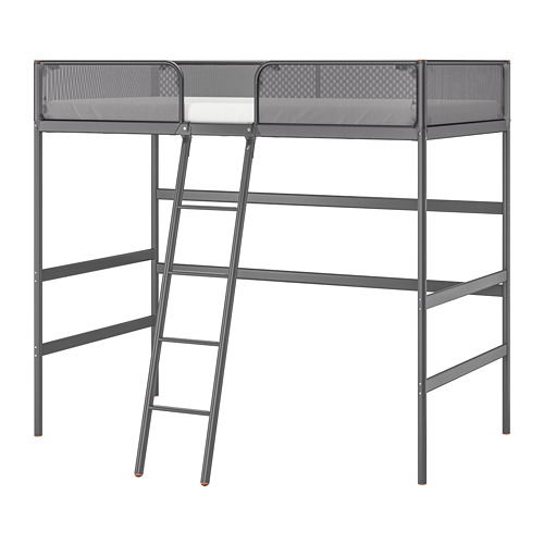 Ikea double on sale high bed