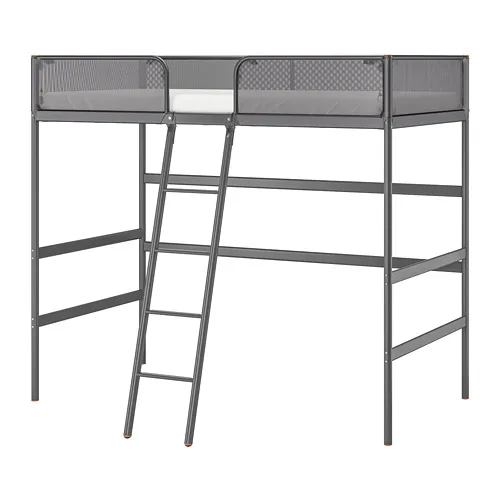 TUFFING - 高腳床框, 深灰色, 90x200 公分 | IKEA 線上購物 - PE698663_S4