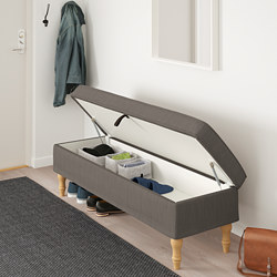 STOCKSUND - 長凳, Ljungen 藍色/淺棕色/木質 | IKEA 線上購物 - PE575047_S3
