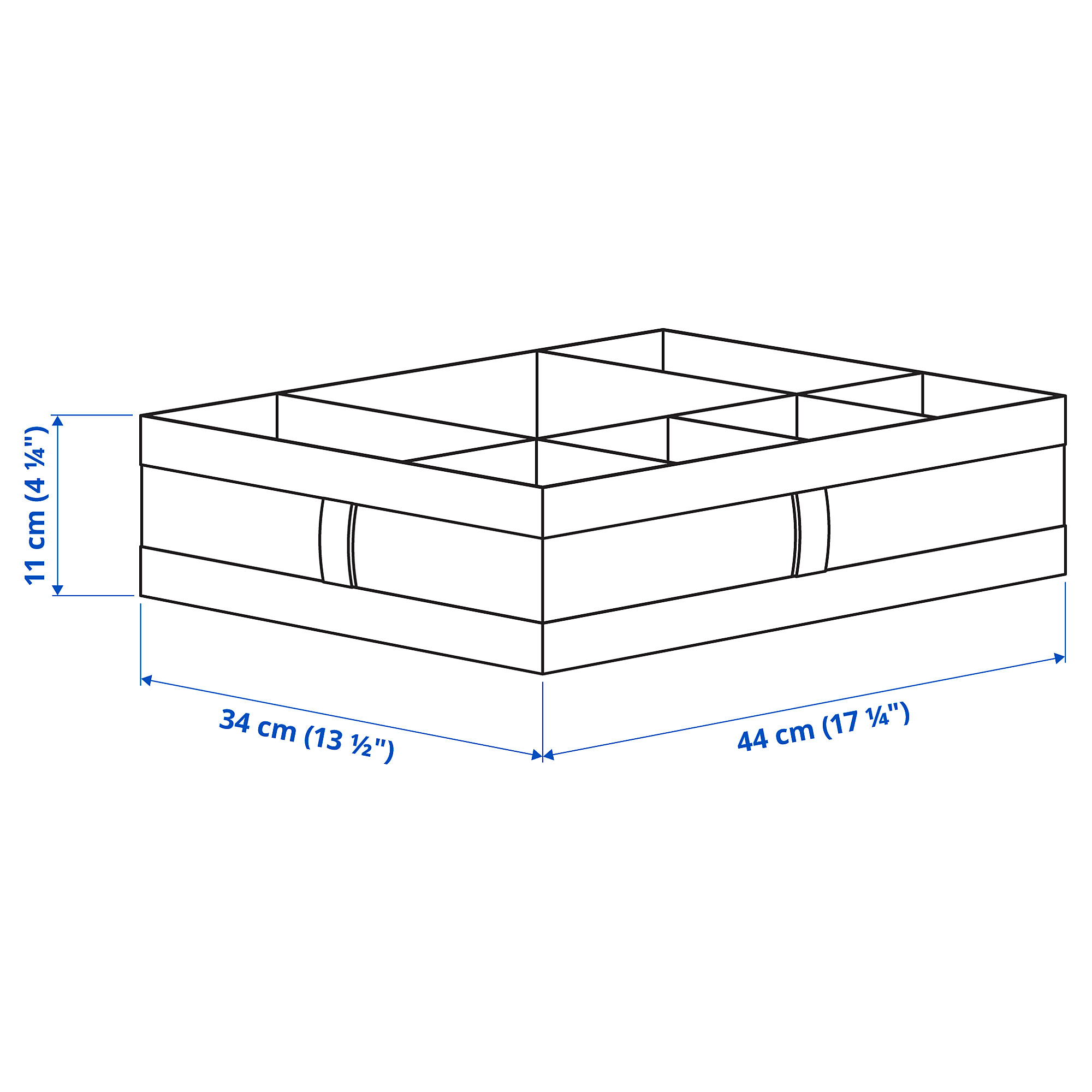 SKUBB box with compartments