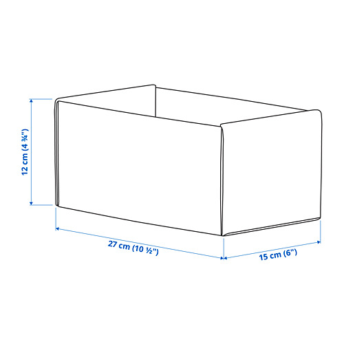 KOMPLEMENT - 收納盒, 淺灰色 | IKEA 線上購物 - PE793930_S4