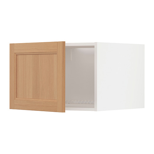 METOD top cabinet for fridge/freezer