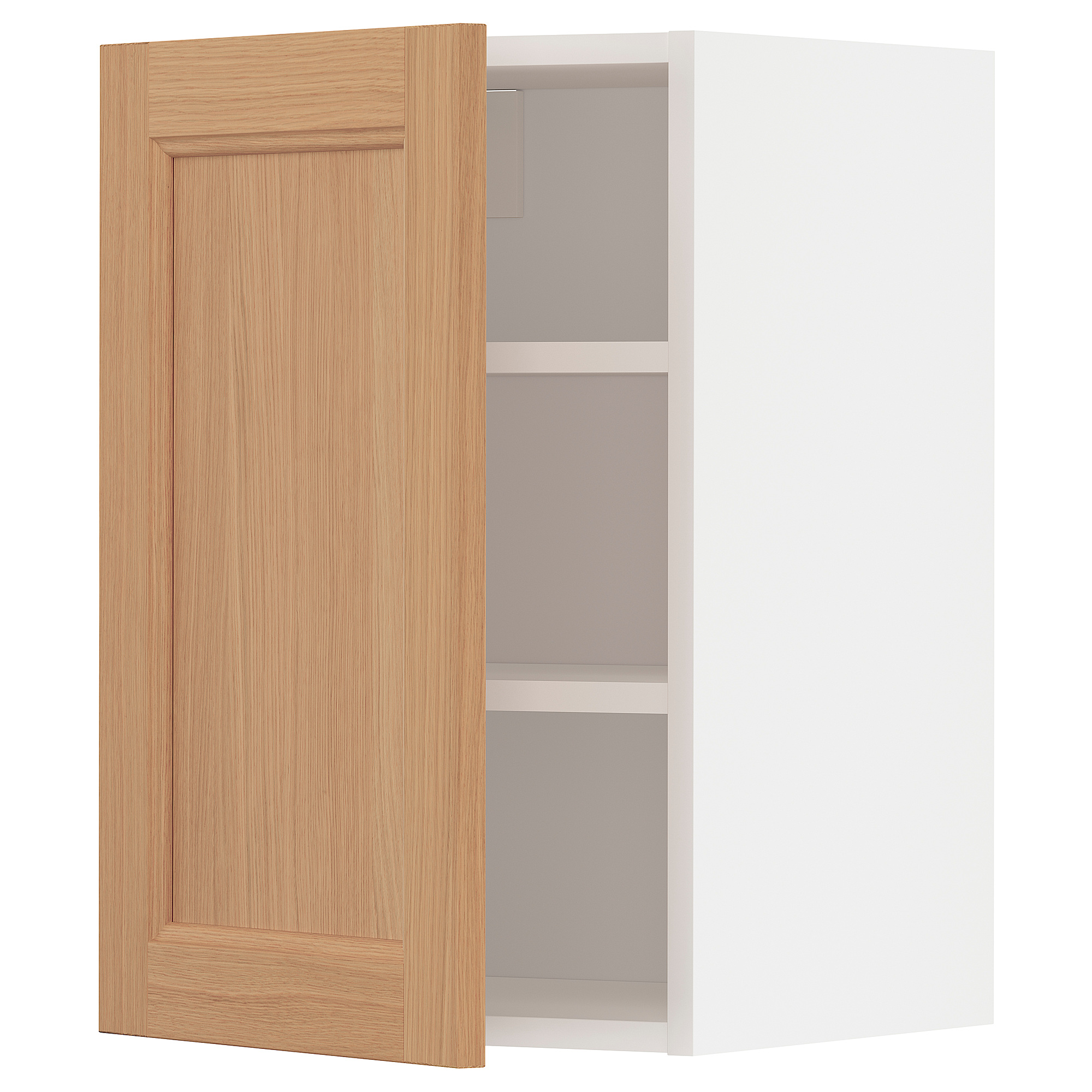 METOD wall cabinet with shelves