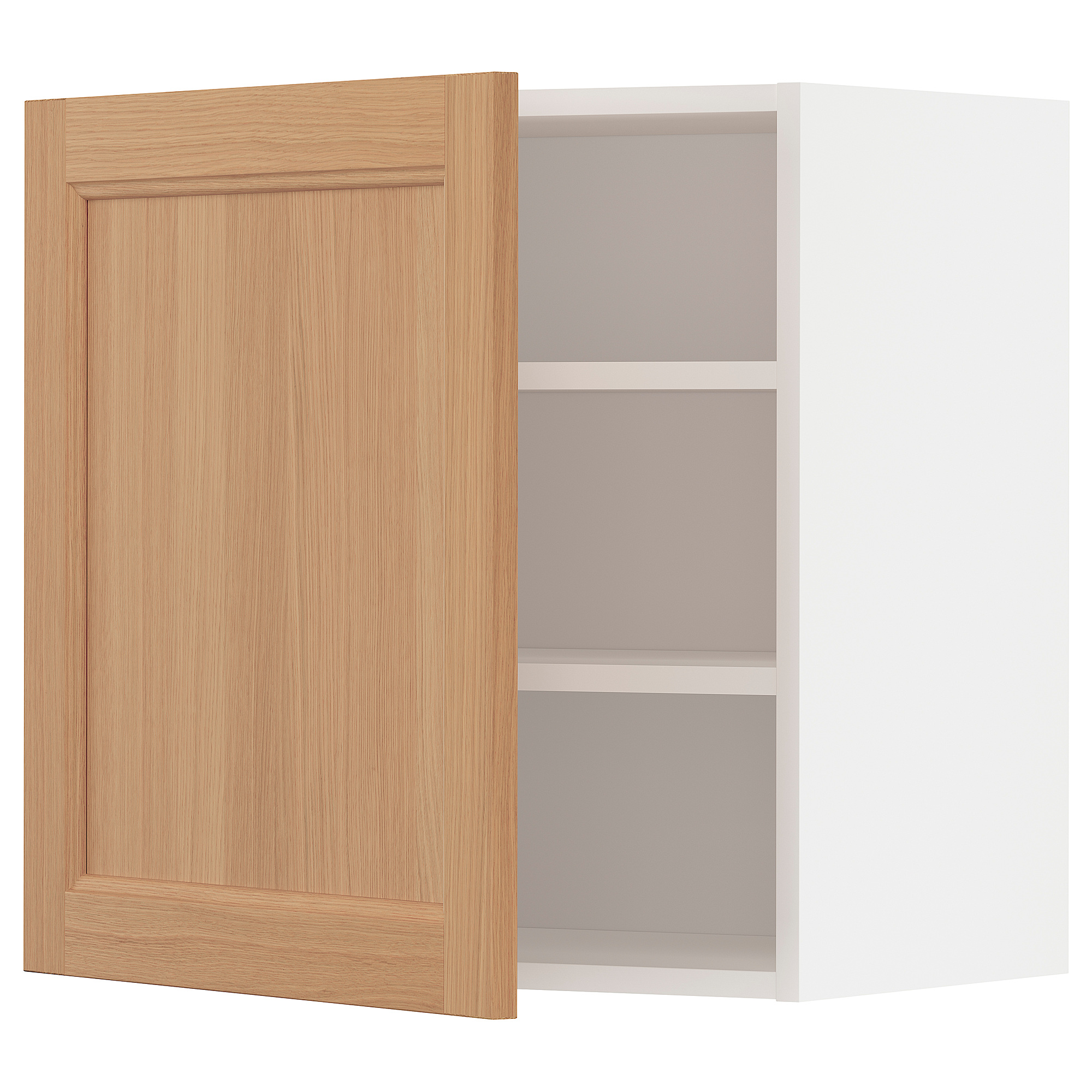 METOD wall cabinet with shelves