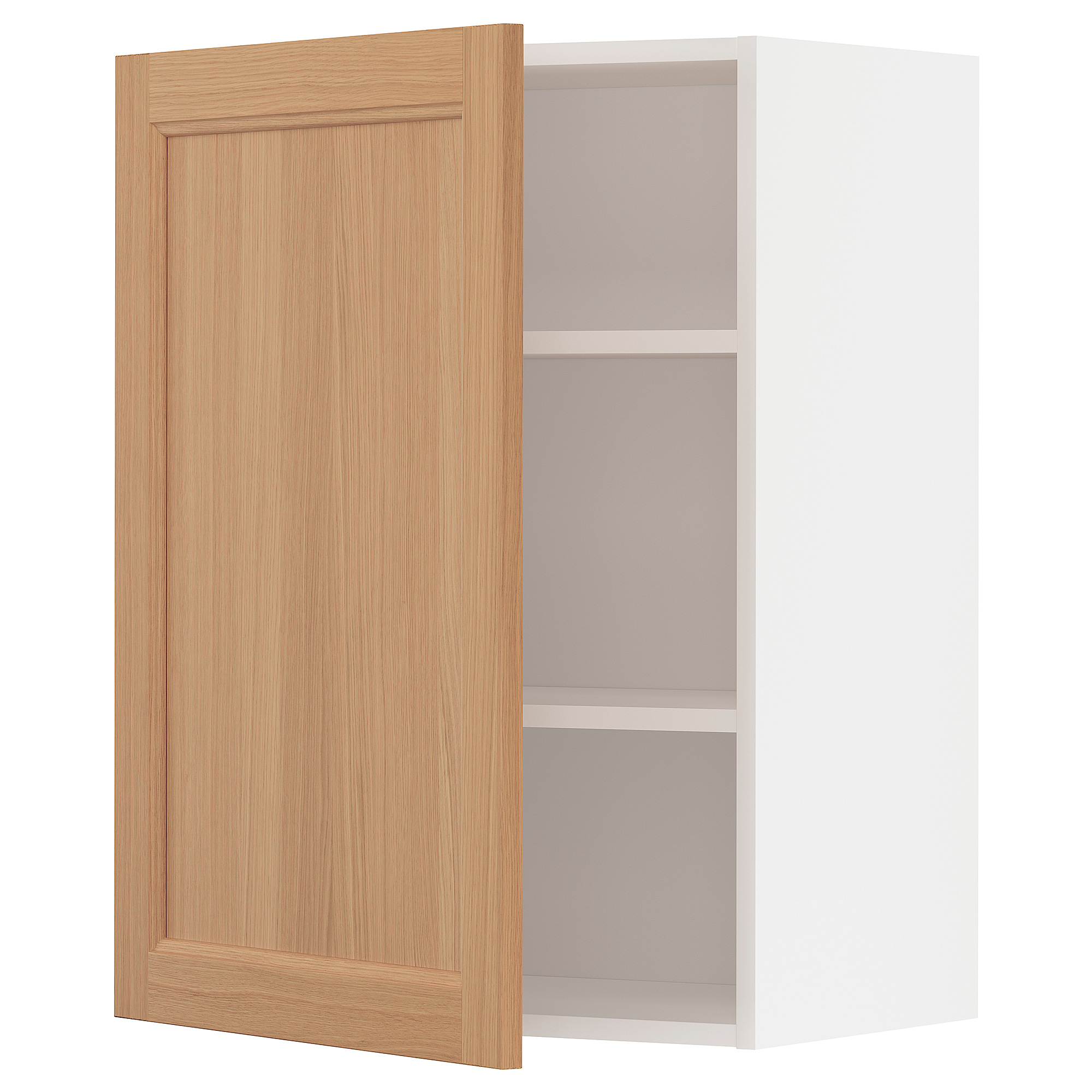 METOD wall cabinet with shelves