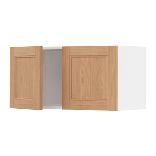 METOD wall cabinet with 2 doors