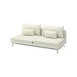 SÖDERHAMN 3-seat sofa-bed section