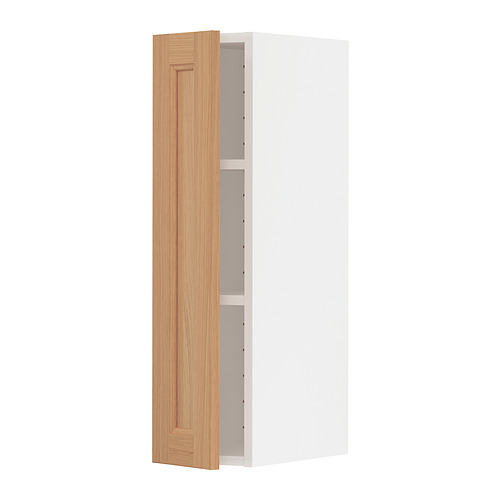 METOD wall cabinet with shelves