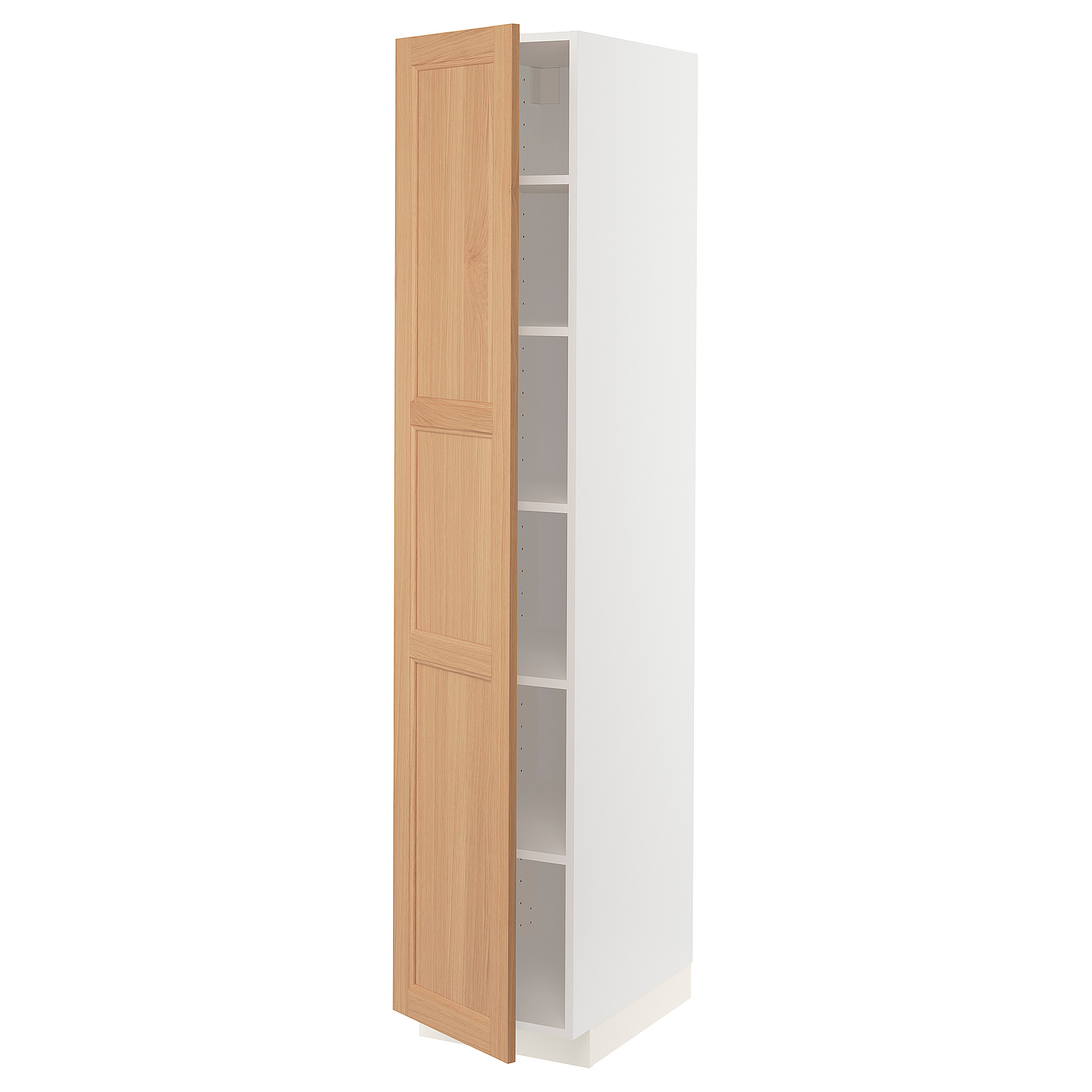 METOD high cabinet with shelves