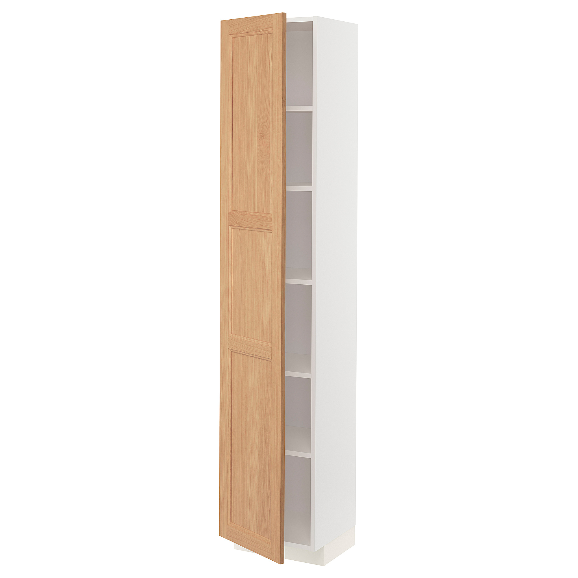 METOD high cabinet with shelves