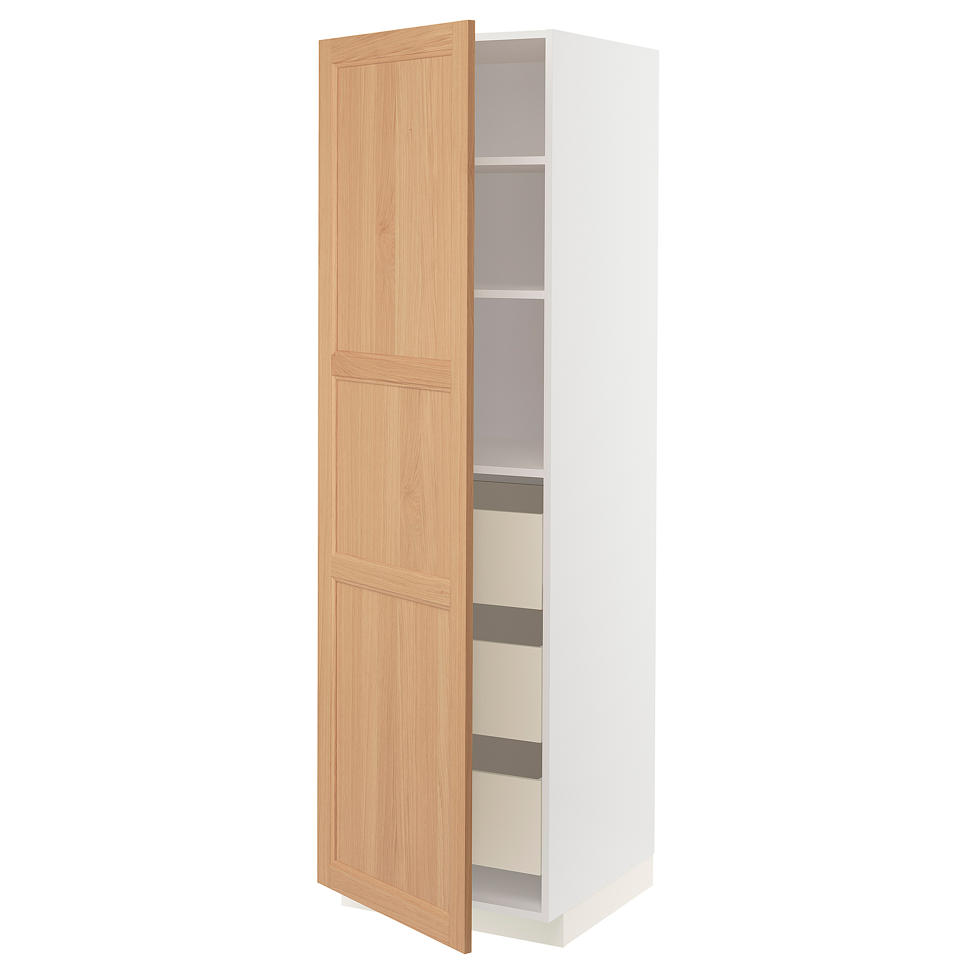 METOD/MAXIMERA high cabinet with drawers