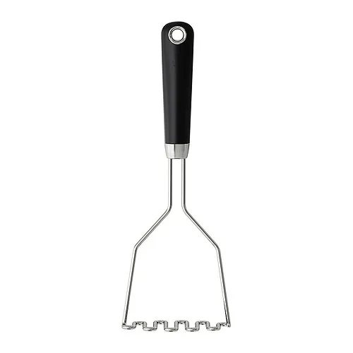 IKEA 365+ HJÄLTE - potato masher, stainless steel/black | IKEA Taiwan Online - PE267931_S4