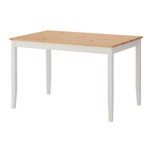 LERHAMN - table, light antique stain/white stain | IKEA Taiwan Online - PE377693_S4