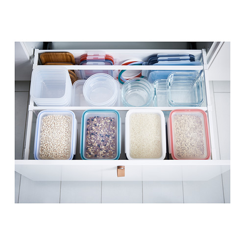 IKEA 365+ - food container, square/plastic | IKEA Taiwan Online - PH150460_S4