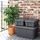 KLÄMTARE - box with lid, in/outdoor, dark grey | IKEA Taiwan Online - PE601874_S1
