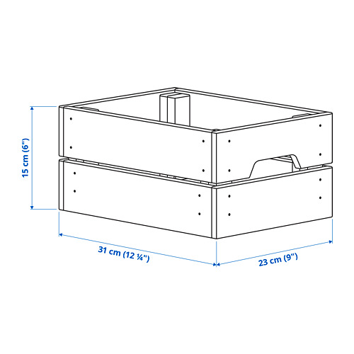 KNAGGLIG - 收納盒, 松木 | IKEA 線上購物 - PE793996_S4