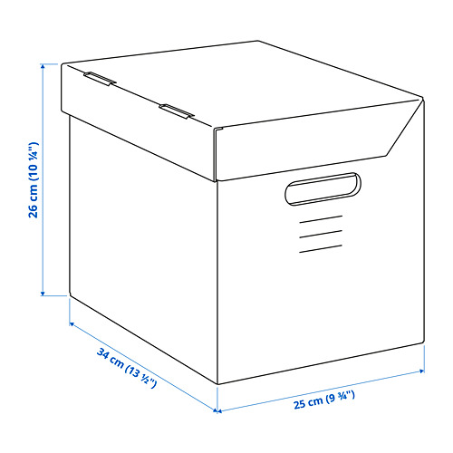 PAPPIS box with lid