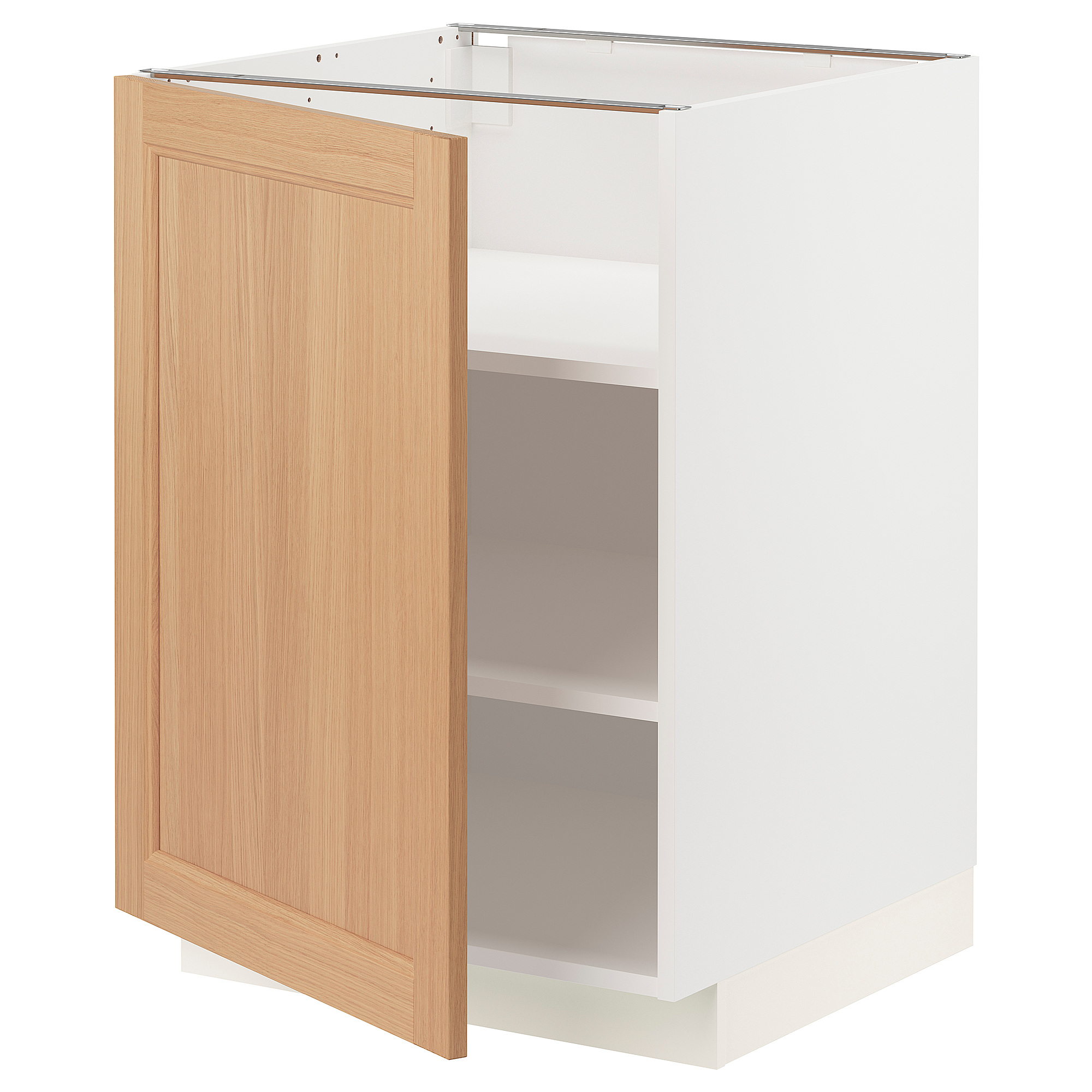 METOD base cabinet with shelves 